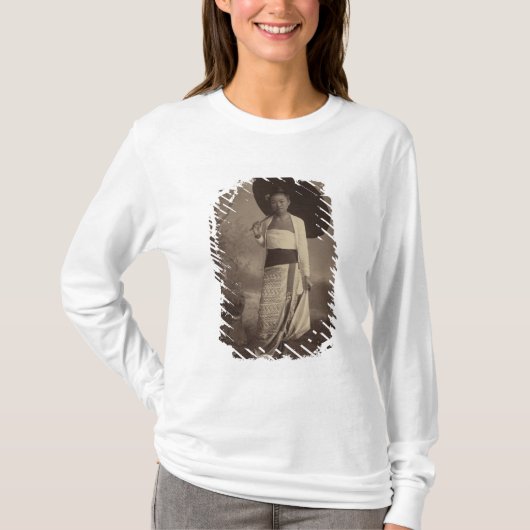 ビルマの女性 Tシャツ (正面)