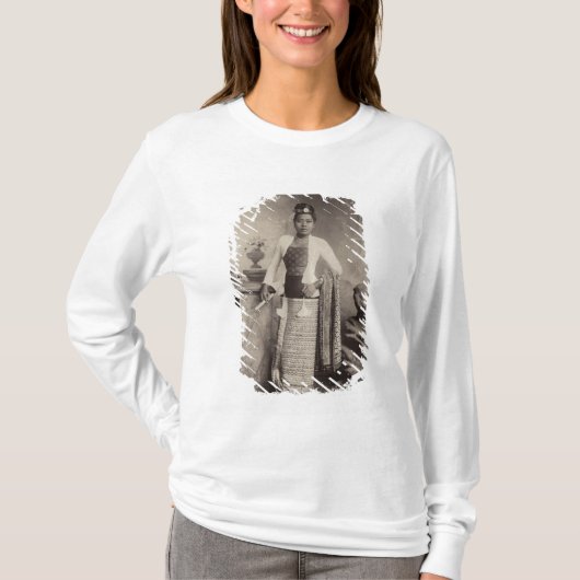 ビルマの女性 Tシャツ (正面)