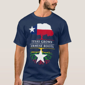 ビルマの根で栽培されたテシャン Tシャツ