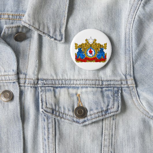 ビルマの紋章付き外衣-ミャンマーの記号 缶バッジ (インサイチュ)