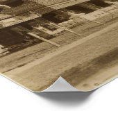 ビルマのHman Kyaungまたはガラス修道院 ポスター (角)