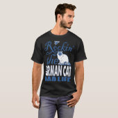 ビルマン+猫のパパ+ロックな父の日 Tシャツ (正面フル)