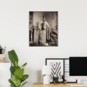 ビルマ人女性 ポスター (ホームオフィス)