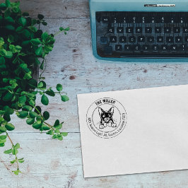 ビルマ猫ファミリー差出人住所 ラバースタンプ