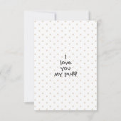 ビルマ猫誕生祝いパーティーハットケーキ カード (裏面)