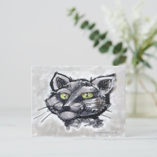 ビルマ猫 ポストカード (スタンド正面)