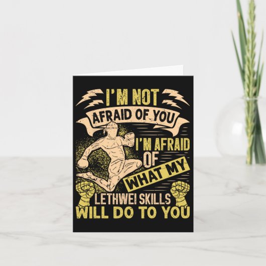 ビルマ語ボクサールトウェイインストラクター訓練ミャンマー カード (正面)