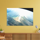 ビルマ（ミャンマー）のイラワディ川デルタ。 キャンバスプリント (インサイチュ (リビング))