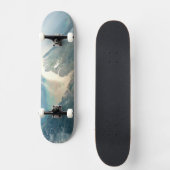 ビルマ(ミャンマー)のイラワディ川デルタ。 スケートボード (正面)