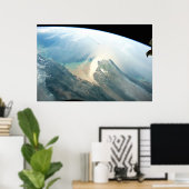 ビルマ（ミャンマー）のイラワディ川デルタ。 ポスター (ホームオフィス)