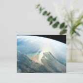 ビルマ(ミャンマー)のイラワディ川デルタ。 ポストカード (スタンド正面)