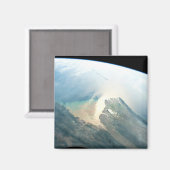 ビルマ(ミャンマー)のイラワディ川デルタ。 マグネット (正面/裏面)