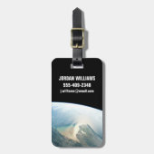 ビルマ（ミャンマー）のイラワディ川デルタ。 ラゲッジタグ (正面縦)