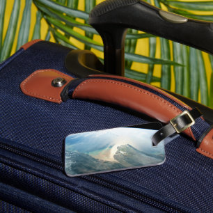 ビルマ（ミャンマー）のイラワディ川デルタ。 ラゲッジタグ