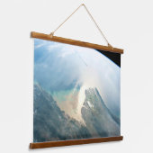 ビルマ（ミャンマー）のイラワディ川デルタ。 吊り下げ型タペストリー (傾斜あり)