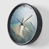 ビルマ（ミャンマー）のイラワディ川デルタ。 壁時計 (傾斜)