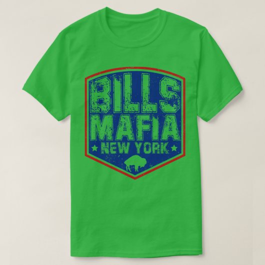 ビル動揺してマフィア Tシャツ (デザイン正面)
