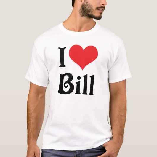 ビル大好き Tシャツ (正面)