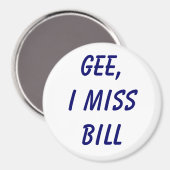 ビル恋しく思だ マグネット (正面/裏面)