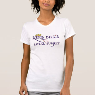 ビル王の忠節な主題 Tシャツ