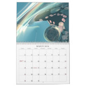 ビル著2007カレンダーのデジタル芸術… カレンダー (3月 2026)