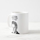 ビル·クリパーソナライズされたントン コーヒーマグカップ (正面左)