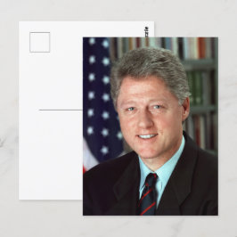 ビル・クリントン大統領の公式肖像画 ポストカード