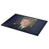 ビル・クリントン大統領写真 カッティングボード (角)