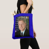 ビル・クリントン大統領写真 トートバッグ (クローズアップ)