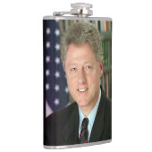 ビル・クリントン大統領写真 フラスク (右)