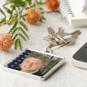 ビル・クリントン民主党のホワイトハウス キーホルダー (側面)