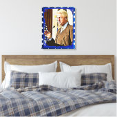 ビル・クリントン第42代大統領Keepsake Canvas Art キャンバスプリント (インサイチュ (寝室))
