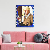 ビル・クリントン第42代大統領Keepsake Canvas Art キャンバスプリント (インサイチュ (リビング))