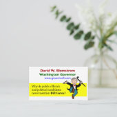 ビル·ゲイツ 名刺 (スタンド正面)