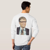 ビル・ゲート6 Tシャツ (裏面フル)