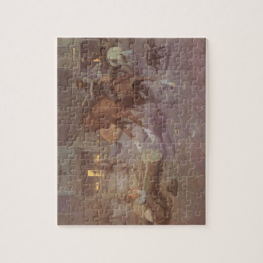 ビル・ゴーリングズによる総括サロンでの戦い ジグソーパズル (縦)