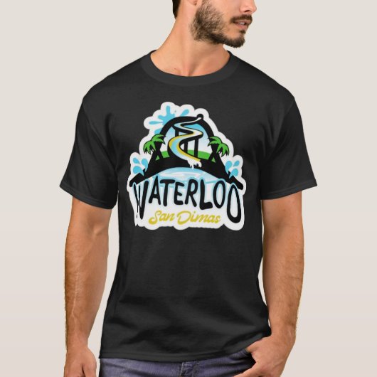 ビル&テッド - サンディマス ウォータールー水上公園 Tシャツ (正面)