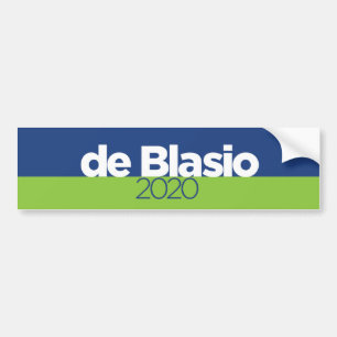 ビル·ド·ブラシオ2020 バンパーステッカー