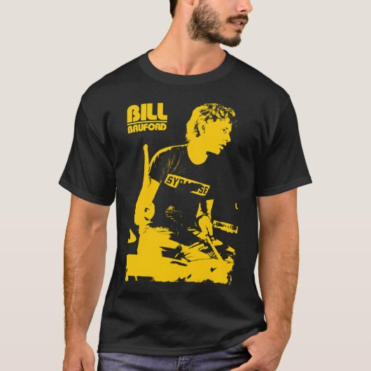 ビル・ブルーフォード Tシャツ (正面)