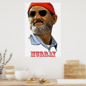 ビル・マレー・クリスマス ポスター (キッチン)