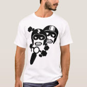 ビル・マーレイは私の精神動物のユニセックスなビル・マーレイです Tシャツ (正面)