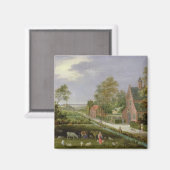 ビレッジランドスケープ マグネット (正面/裏面)