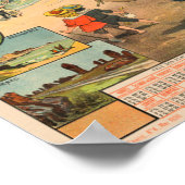 ビレット・デ・ベイン・デ・メール・ヴィンテージのポスター1890 ポスター (角)