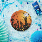 ビレ幽霊のよく出るッジプレート ペーパープレート (パーティー)