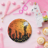 ビレ幽霊のよく出るッジプレート ペーパープレート (パーティー)