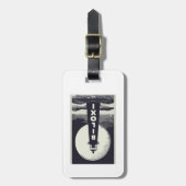 ビロクシーミシシッピー光ハウスムーン ラゲッジタグ (正面縦)