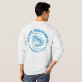 ビロシ語(エビ) Tシャツ (裏面フル)