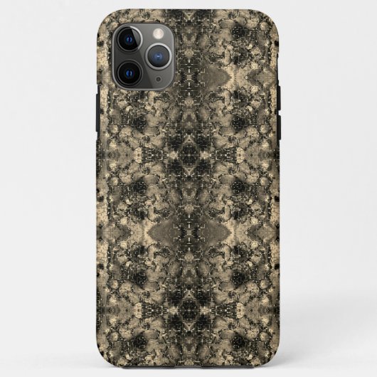 ビロードのアスペクトでイメージをミラーリング、クラシックベージュ Case-Mate iPhoneケース (裏面)