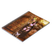 ビロードの影の神秘的な ノートブック (左側)