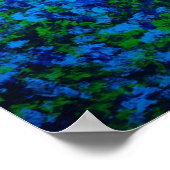 「ビロードをつぶした」 ポスター (角)